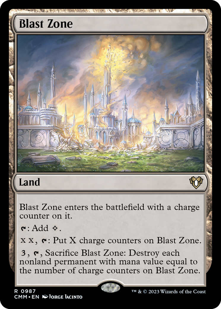 Image of Blast Zone [Commander Masters]