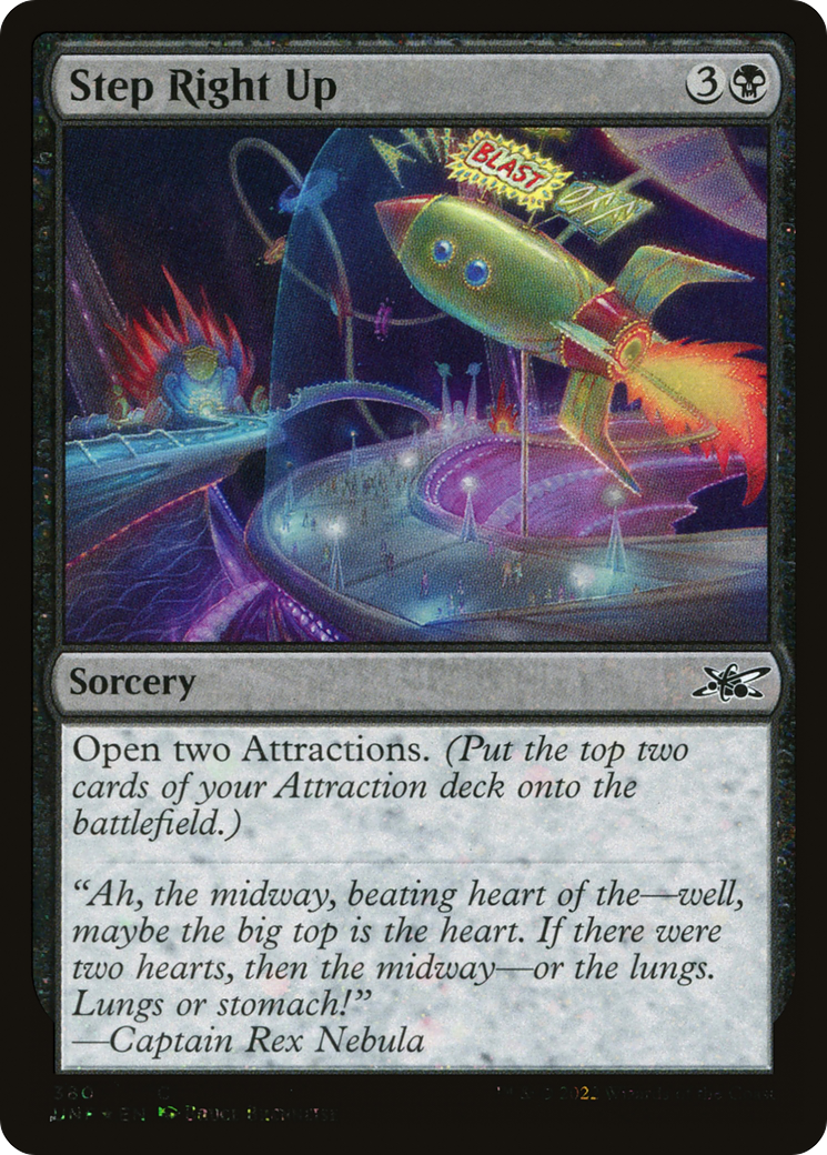 Image of Step Right Up (Galaxy Foil) [Unfinity]