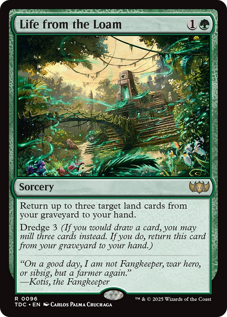Image of Life from the Loam [Tarkir: Dragonstorm Commander]