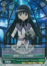 Image of “Real Memories” Homura (MM/W35-E029S SR) [Puella Magi Madoka Magica the Movie -Rebellion-]