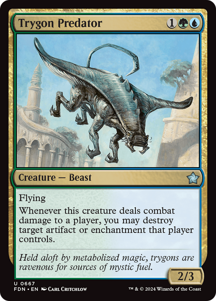 Image of Trygon Predator [Foundations]