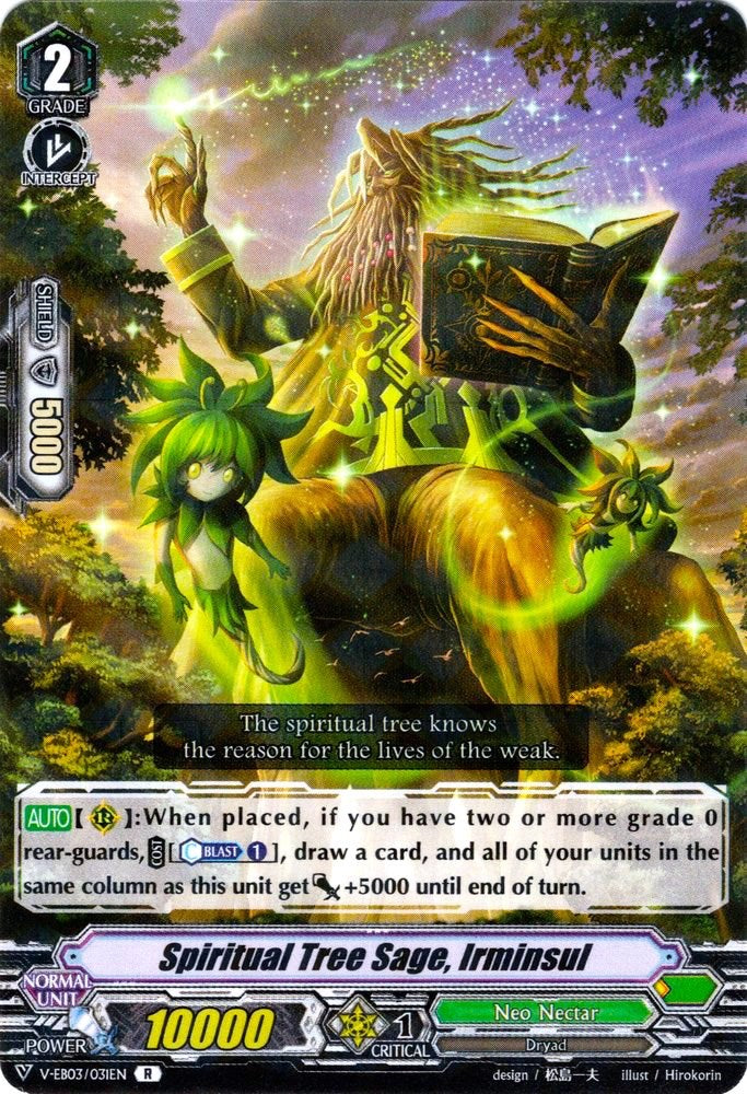Image of Spiritual Tree Sage, Irminsul (V-EB03/031EN) [ULTRARARE MIRACLE COLLECTION]
