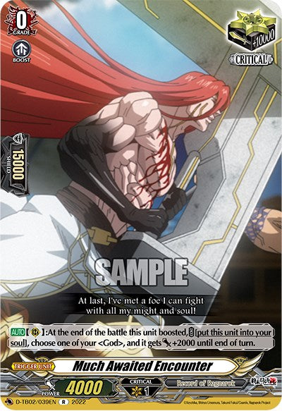 Image of Much Awaited Encounter (39) (D-TB02/039EN) [Record of Ragnarok]