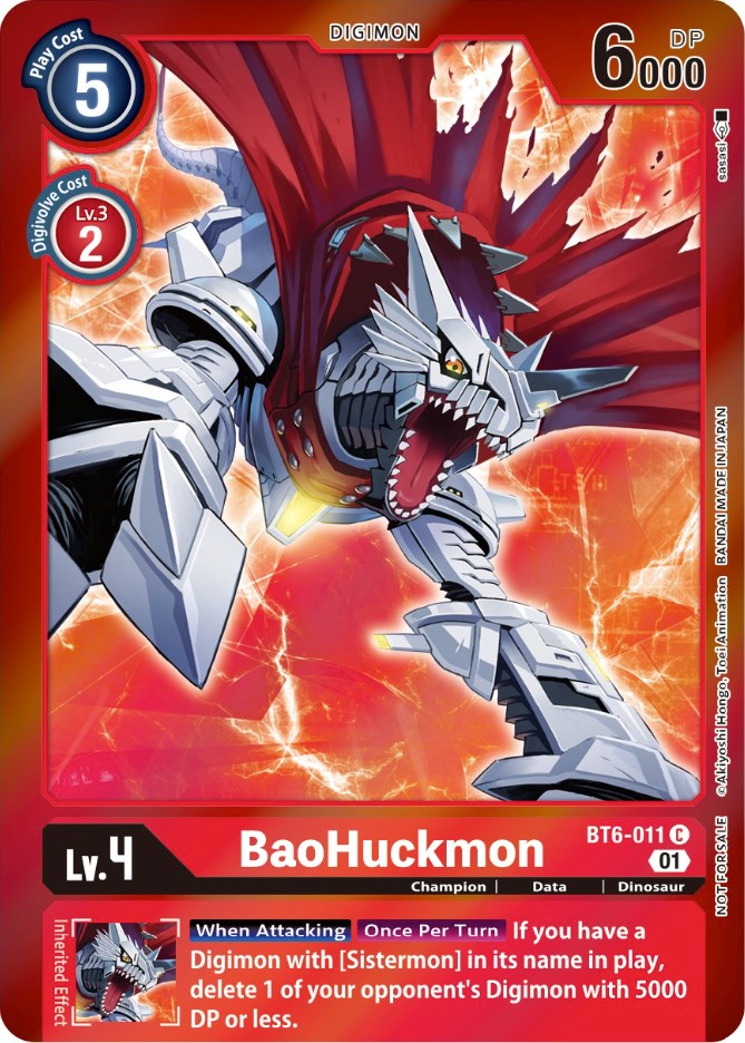 Image of BaoHuckmon [BT6-011] (Event Pack 3) [Double Diamond Promos]