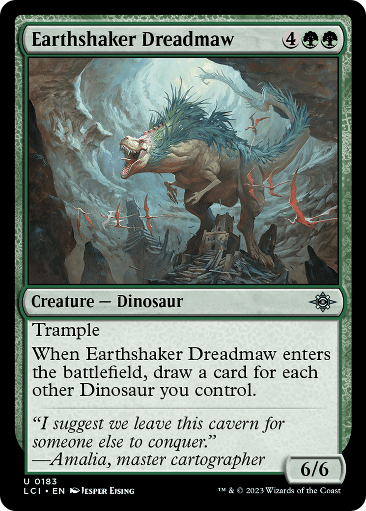 Image of Earthshaker Dreadmaw [The Lost Caverns of Ixalan]