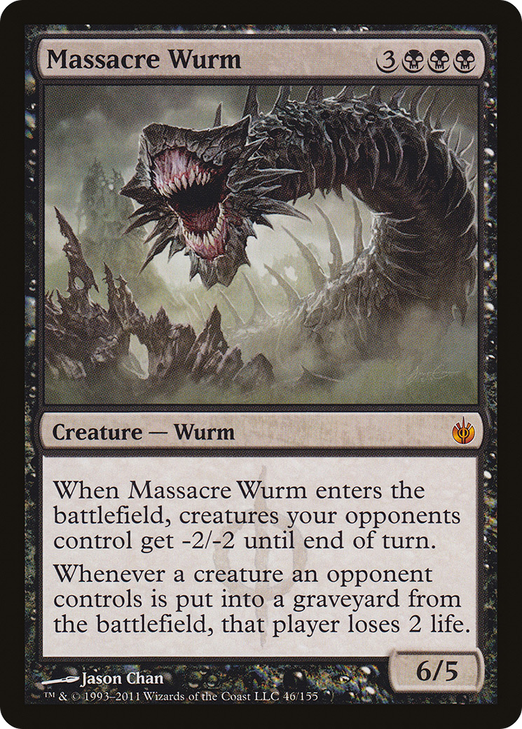 Image of Massacre Wurm [Mirrodin Besieged]