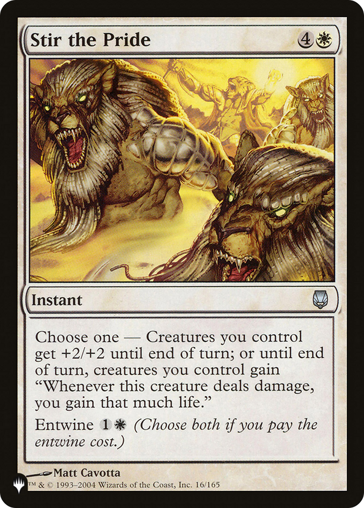 Image of Stir the Pride [The List]