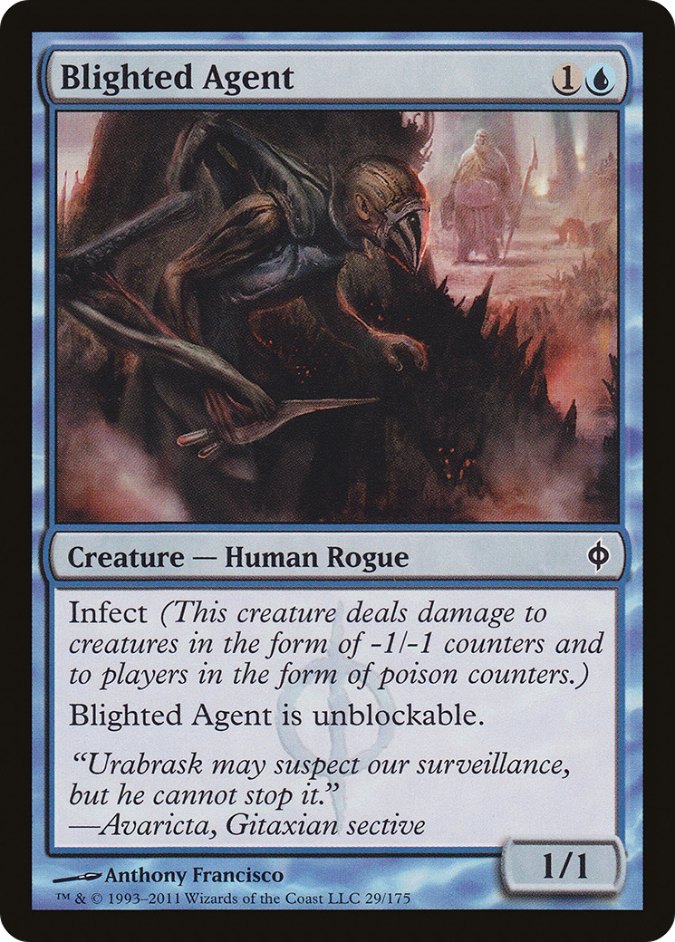 Image of Blighted Agent [New Phyrexia]