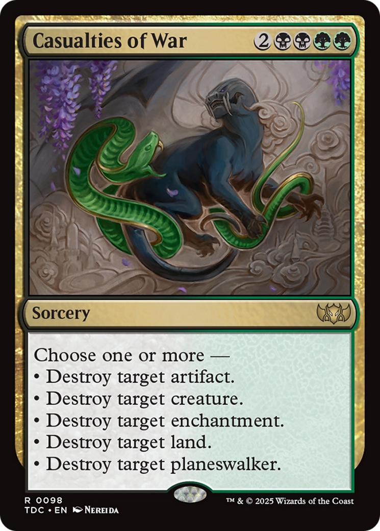 Image of Casualties of War [Tarkir: Dragonstorm Commander]