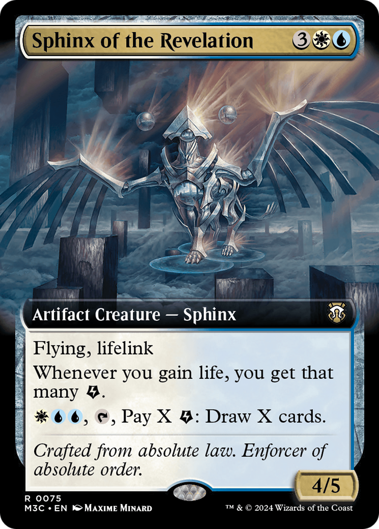 Image of Sphinx of the Revelation (Extended Art) [Modern Horizons 3 Commander]