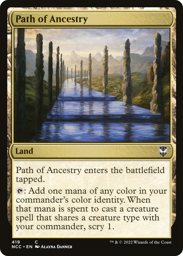 Image of Path of Ancestry [Streets of New Capenna Commander]