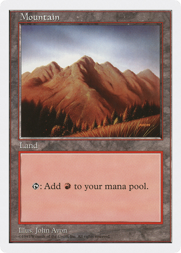 Image of Mountain (444) [Fifth Edition]