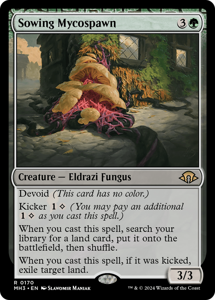 Image of Sowing Mycospawn [Modern Horizons 3]