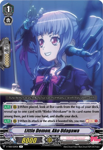 Image of Little Demon, Ako Udagawa (V-TB01/029EN) [BanG Dream! FILM LIVE]