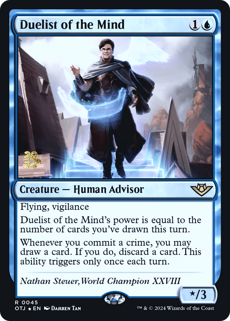 Image of Duelist of the Mind [Outlaws of Thunder Junction Prerelease Promos]