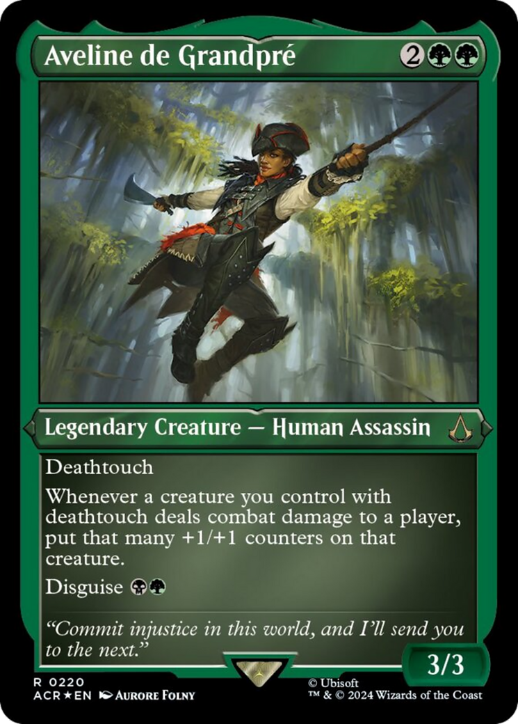 Image of Aveline de Grandpre (Foil Etched) [Assassin's Creed]