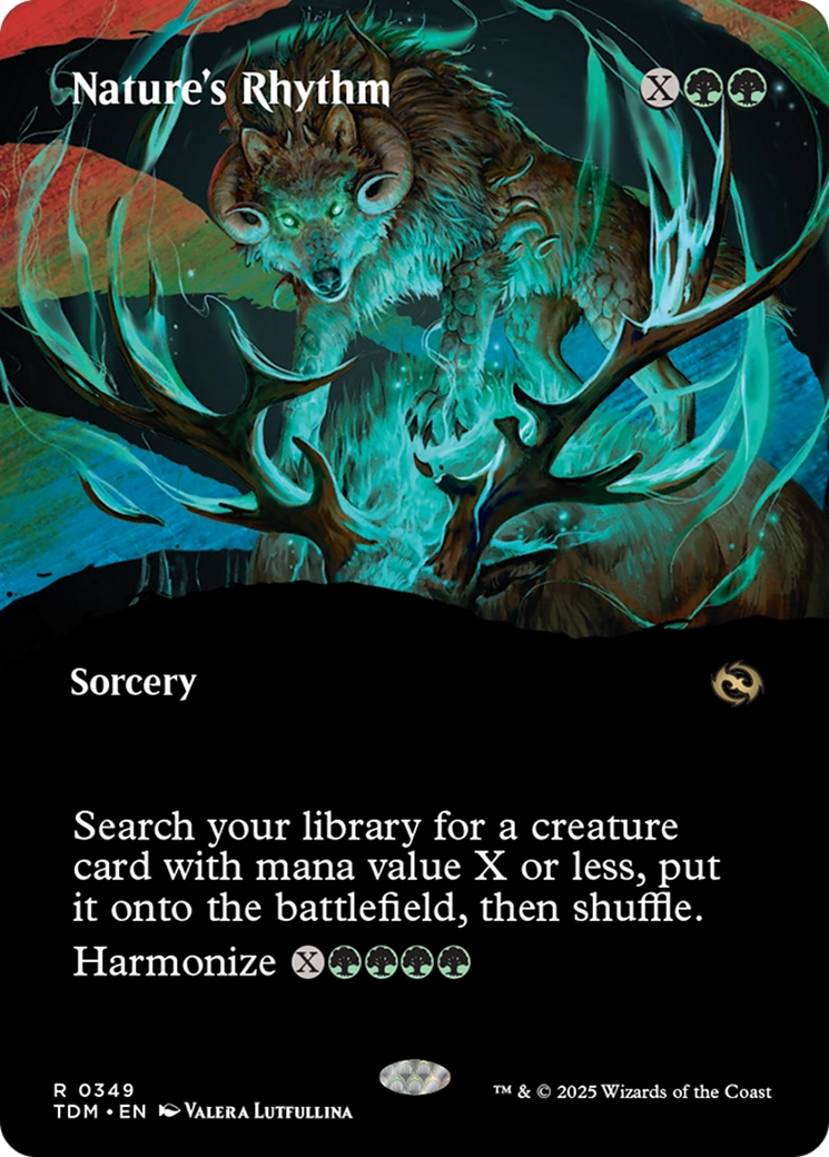 Image of Nature's Rhythm (Borderless) [Tarkir: Dragonstorm]