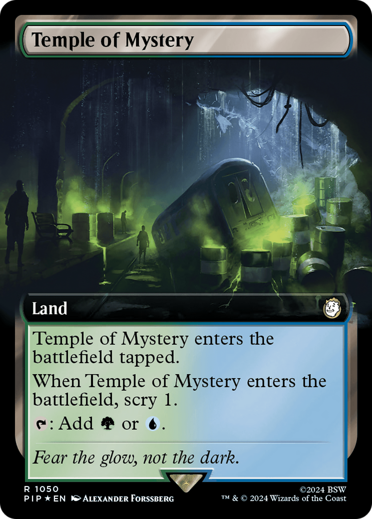 Image of Temple of Mystery (Extended Art) (Surge Foil) [Fallout]
