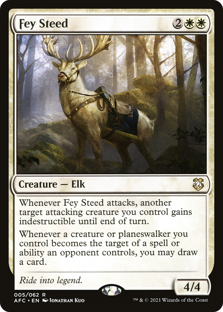 Image of Fey Steed [Dungeons & Dragons: Adventures in the Forgotten Realms Commander]