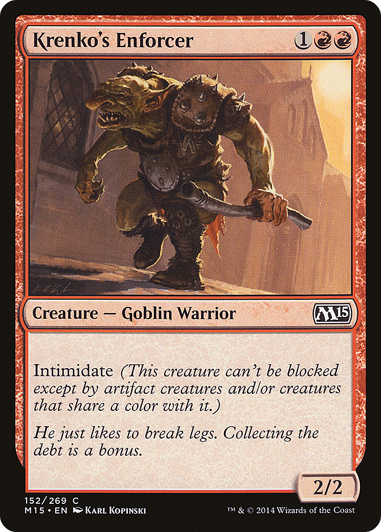 Image of Krenko's Enforcer [Magic 2015]