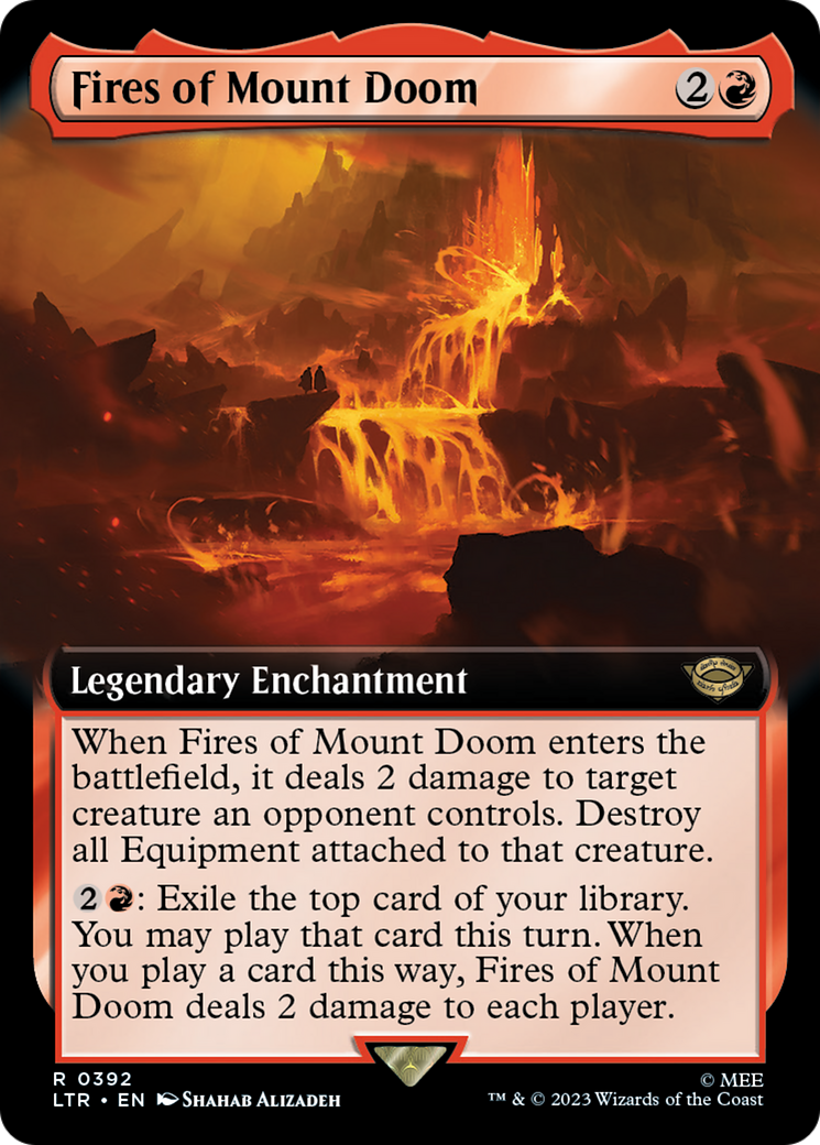 Image of Fires of Mount Doom (Extended Art) [The Lord of the Rings: Tales of Middle-Earth]