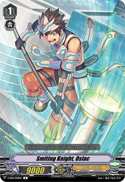 Image of Smiting Knight, Oslac (V-EB14/039EN) [The Next Stage]