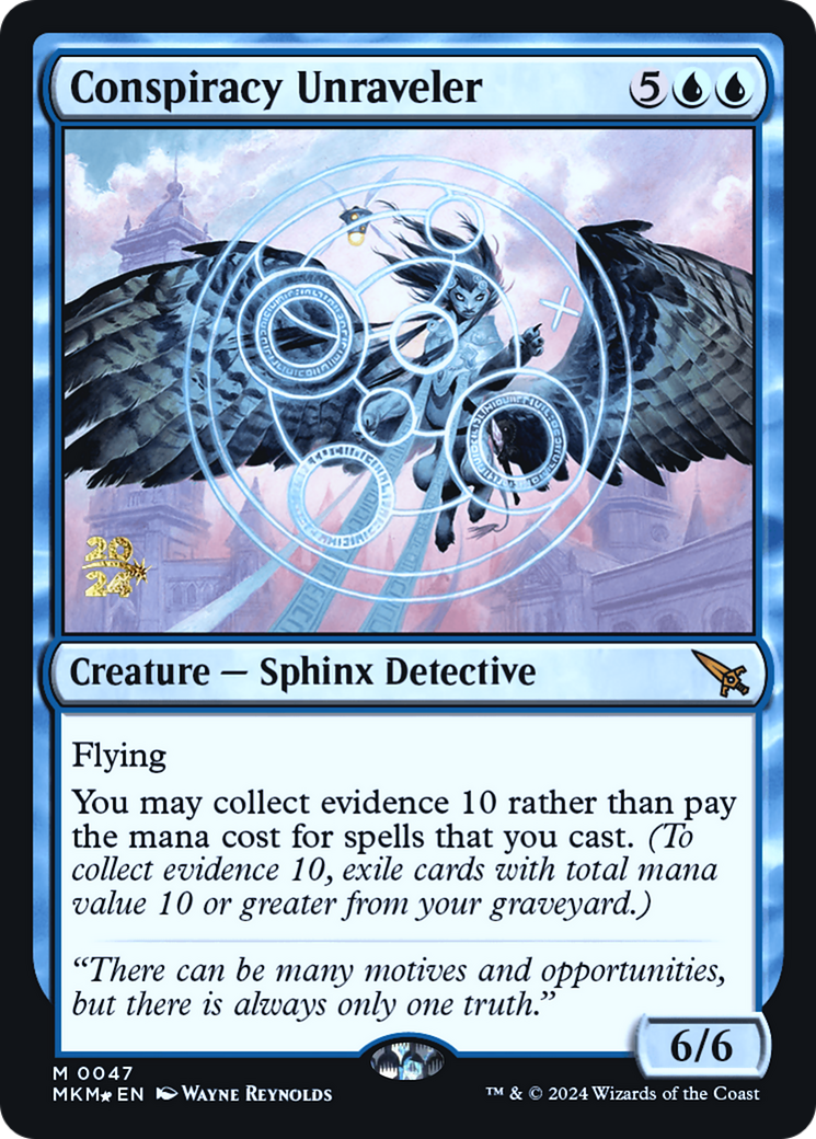 Image of Conspiracy Unraveler [Murders at Karlov Manor Prerelease Promos]