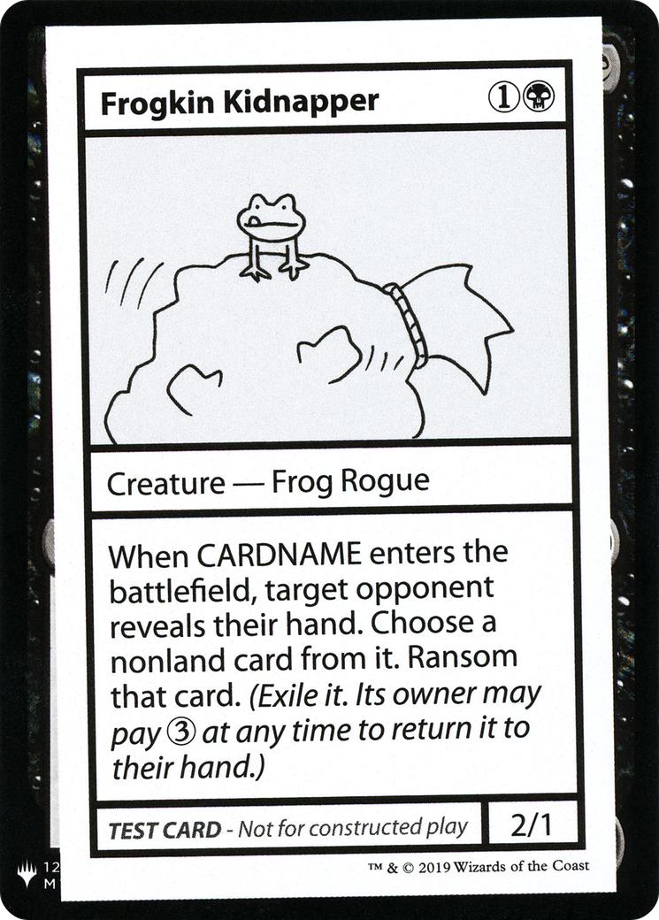 Image of Frogkin Kidnapper [Mystery Booster Playtest Cards]