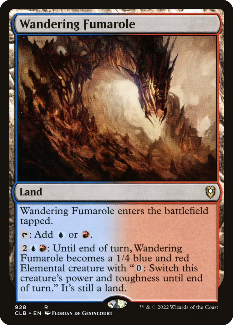 Image of Wandering Fumarole [Commander Legends: Battle for Baldur's Gate]