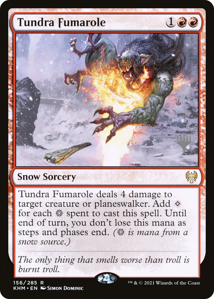 Image of Tundra Fumarole (Promo Pack) [Kaldheim Promos]