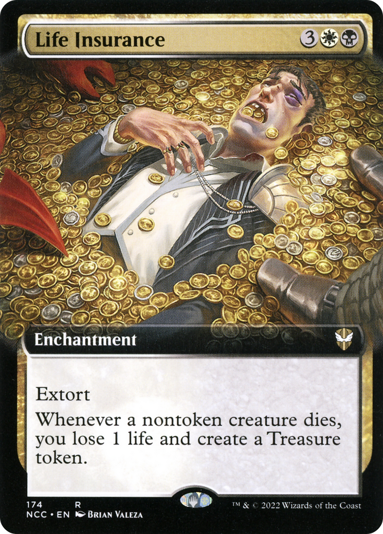 Image of Life Insurance (Extended Art) [Streets of New Capenna Commander]