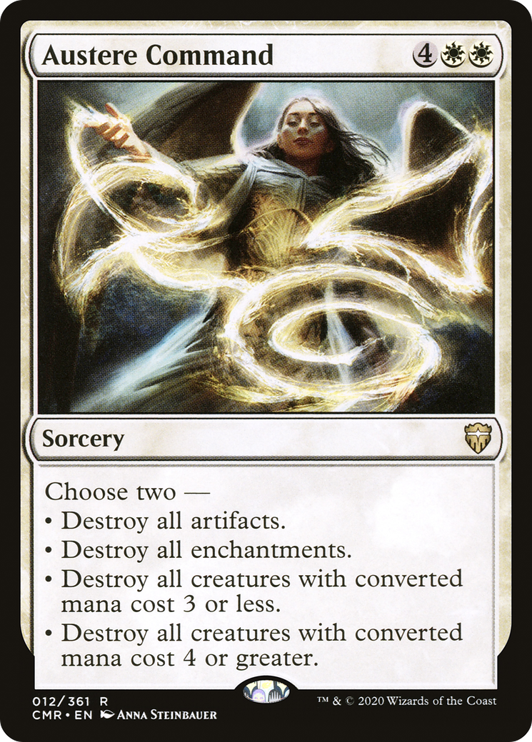 Image of Austere Command [Commander Legends]