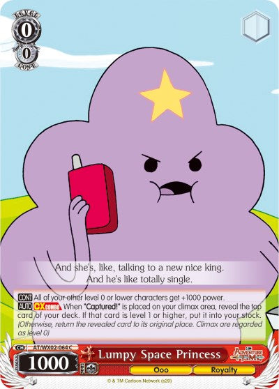 Image of Lumpy Space Princess (AT/WX02-064 C) [Adventure Time]