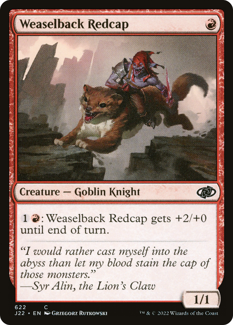 Image of Weaselback Redcap [Jumpstart 2022]