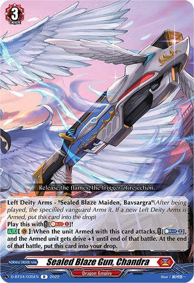 Image of Sealed Blaze Gun, Chandra (D-BT04/035EN) [Awakening of Chakrabarthi]