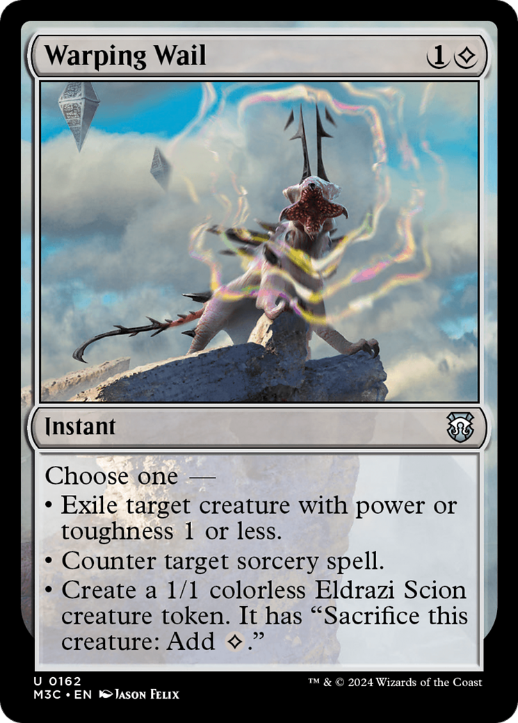 Image of Warping Wail (Ripple Foil) [Modern Horizons 3 Commander]