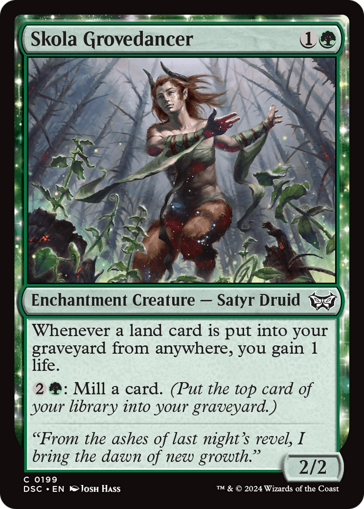 Image of Skola Grovedancer [Duskmourn: House of Horror Commander]