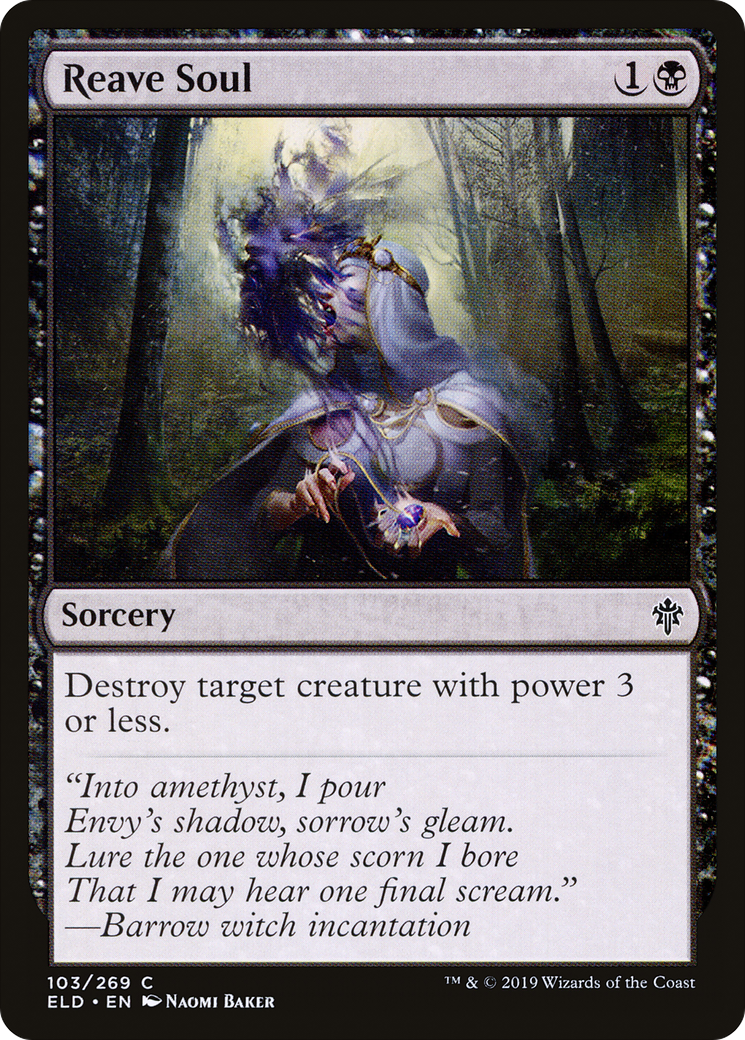 Image of Reave Soul [Throne of Eldraine]