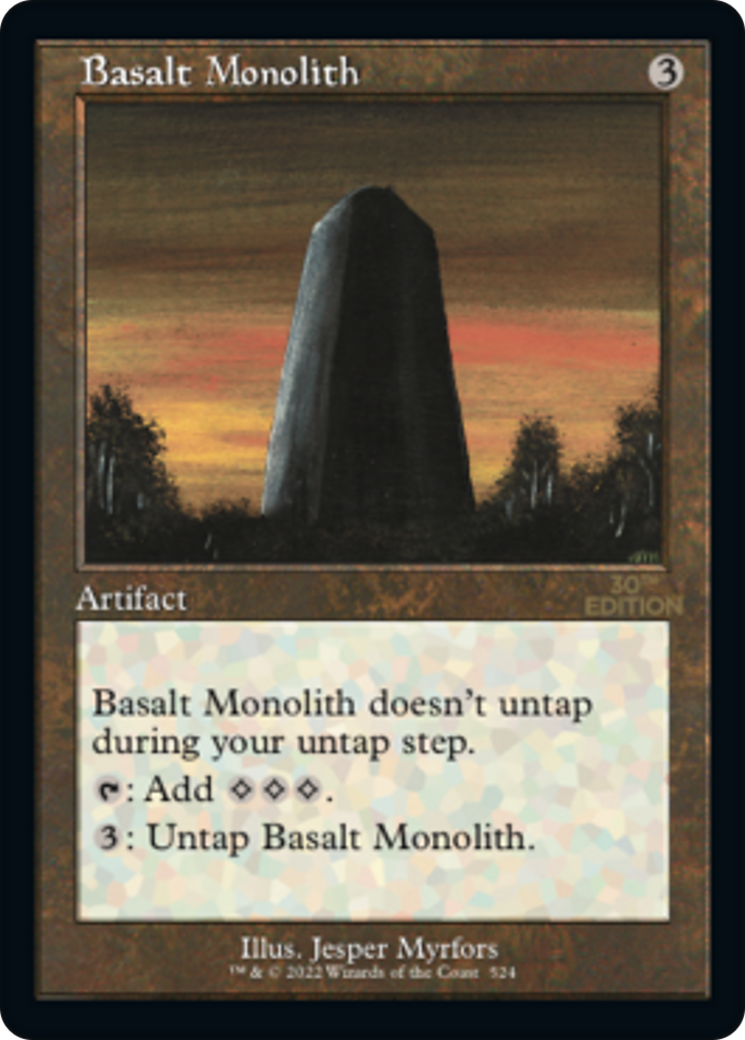 Image of Basalt Monolith (Retro) [30th Anniversary Edition]