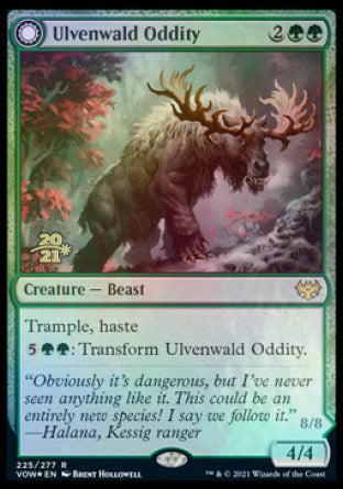 Image of Ulvenwald Oddity // Ulvenwald Behemoth [Innistrad: Crimson Vow Prerelease Promos]