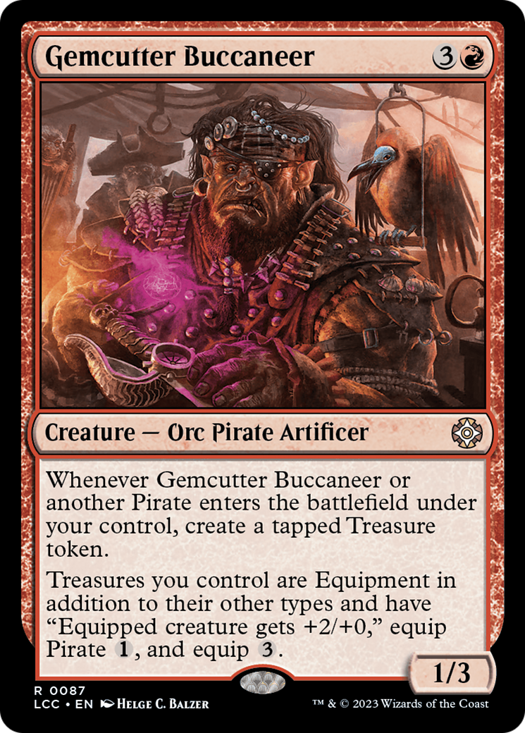 Image of Gemcutter Buccaneer [The Lost Caverns of Ixalan Commander]