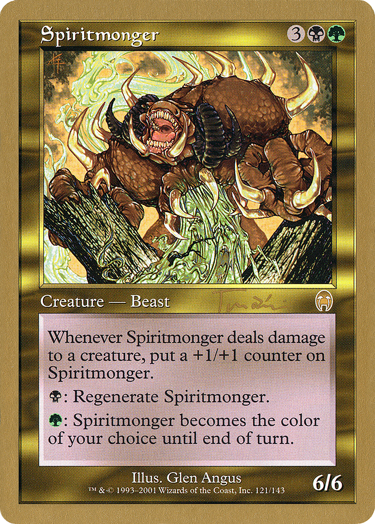 Image of Spiritmonger (Jan Tomcani) [World Championship Decks 2001]