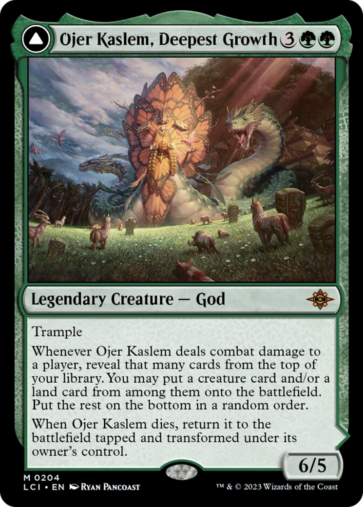 Image of Ojer Kaslem, Deepest Growth // Temple of Cultivation [The Lost Caverns of Ixalan]