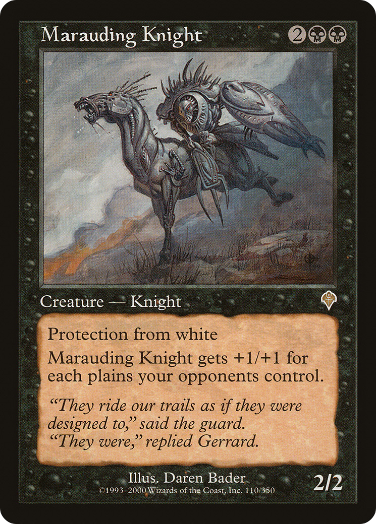 Image of Marauding Knight [Invasion]