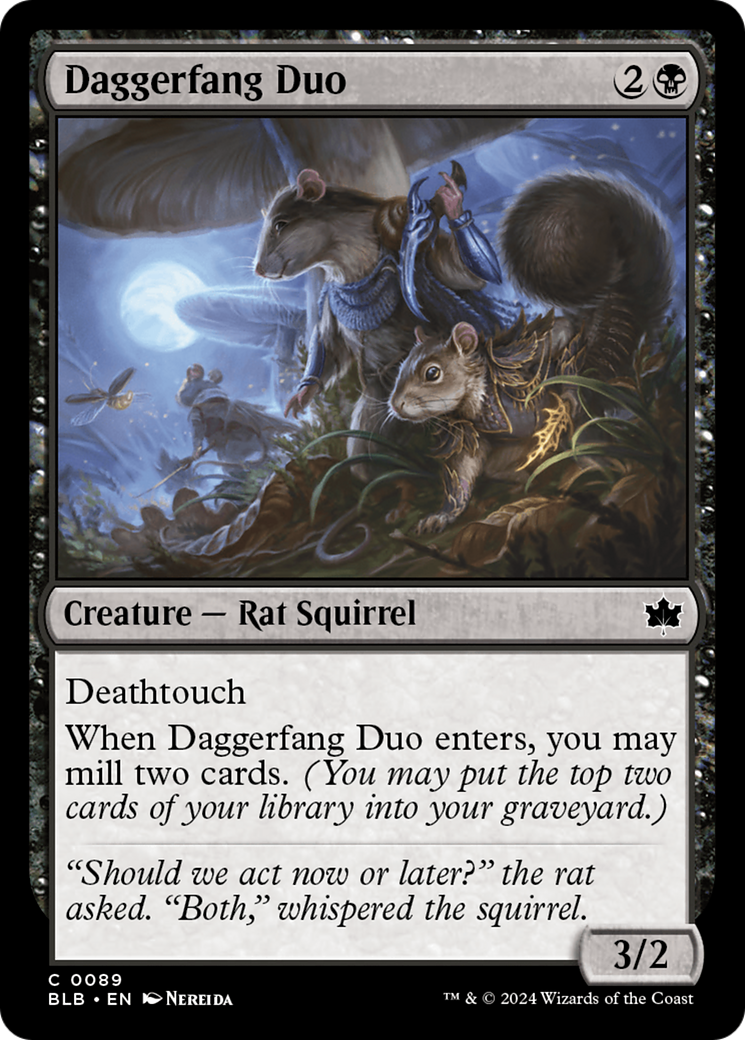 Image of Daggerfang Duo [Bloomburrow]