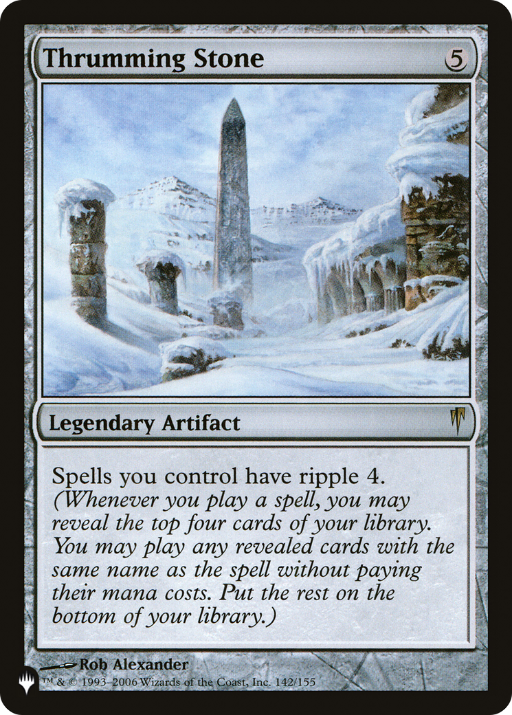 Image of Thrumming Stone [The List]