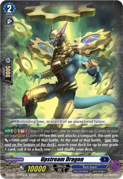 Image of Upstream Dragon (D-SS02/006EN) [Stride Deckset -Chronojet-]