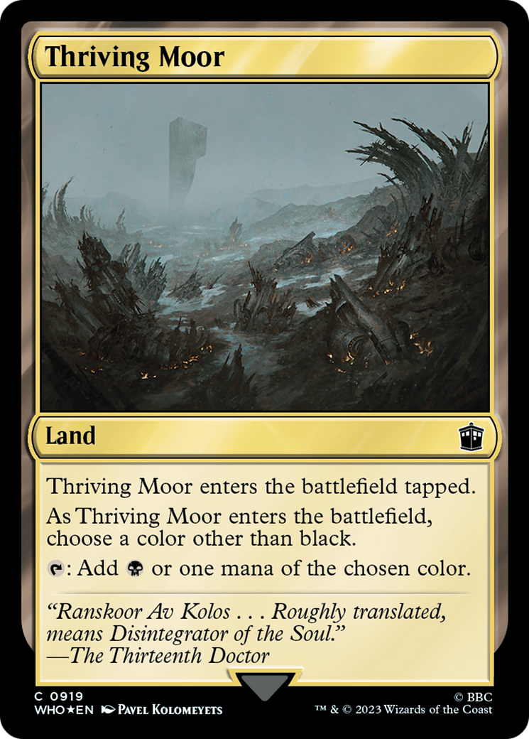 Image of Thriving Moor (Surge Foil) [Doctor Who]