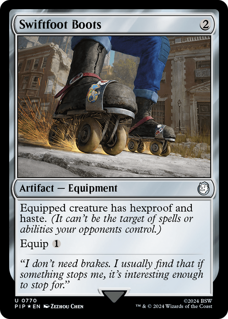 Image of Swiftfoot Boots (Surge Foil) [Fallout]