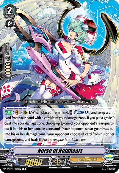 Image of Nurse of Holdheart (V-BT12/049EN) [Divine Lightning Radiance]
